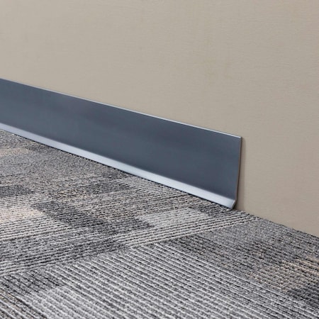 Mohawk Vinyl Cove Wall Base, Vinyl, Navy, 1440 in L, 4 in W CVW03-566